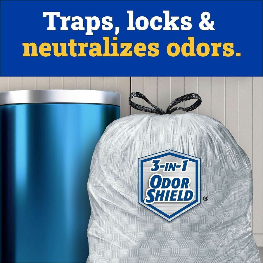 CloroxPro™ Glad&reg; ForceFlex Tall Kitchen Drawstring Trash Bags - Alternate-Image2
