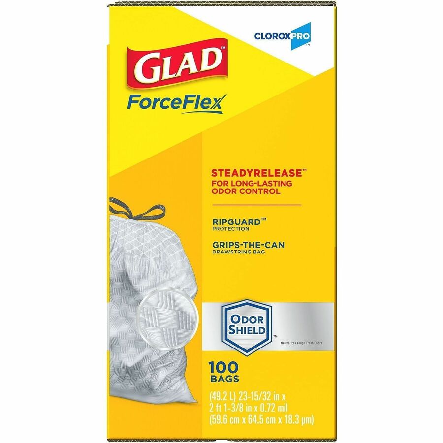 CloroxPro™ Glad® ForceFlex Tall Kitchen Drawstring Trash Bags - Alternate-Image10