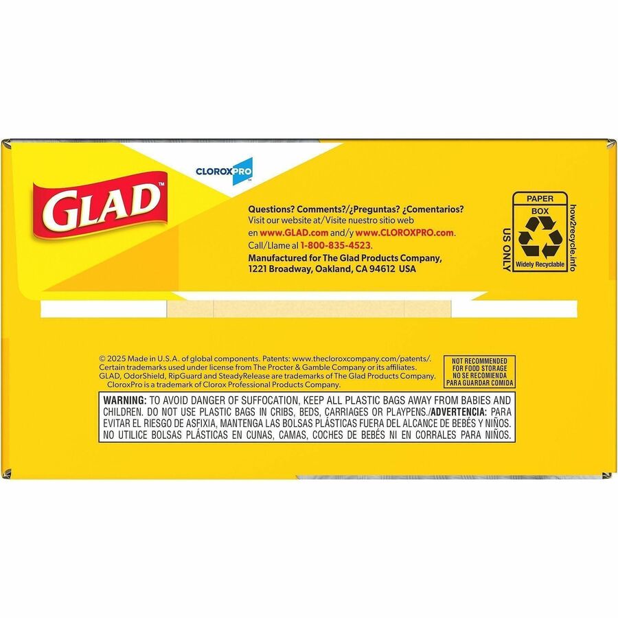 CloroxPro™ Glad® ForceFlex Tall Kitchen Drawstring Trash Bags - Alternate-Image13