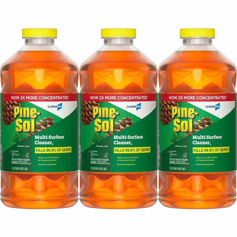 CloroxPro Pine-Sol Multi-Surface Cleaner: Original Pine Scent 80 fl oz - Deodorize Disinfect Dilute - Disinfectants