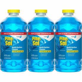 CloroxPro Pine-Sol Multi-Surface Cleaner: Sparkling Wave Scent 80 fl oz - 3/Carton - Disinfectants