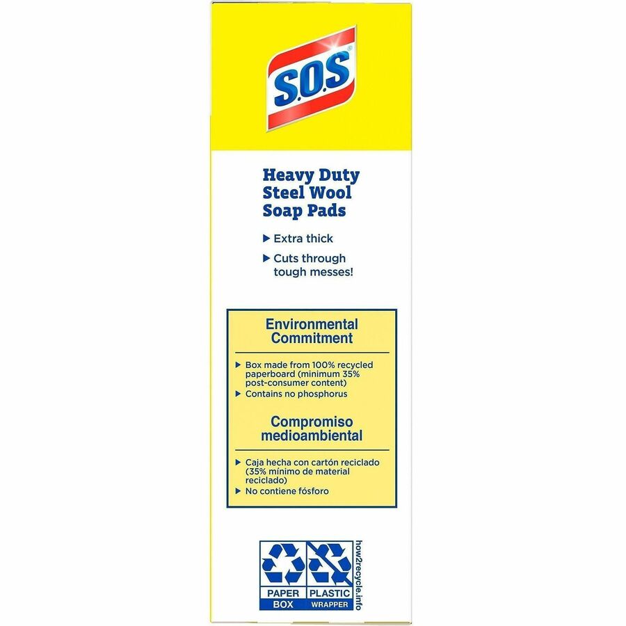 CloroxPro™ S.O.S&reg; Steel Wool Soap Pads - Alternate-Image2