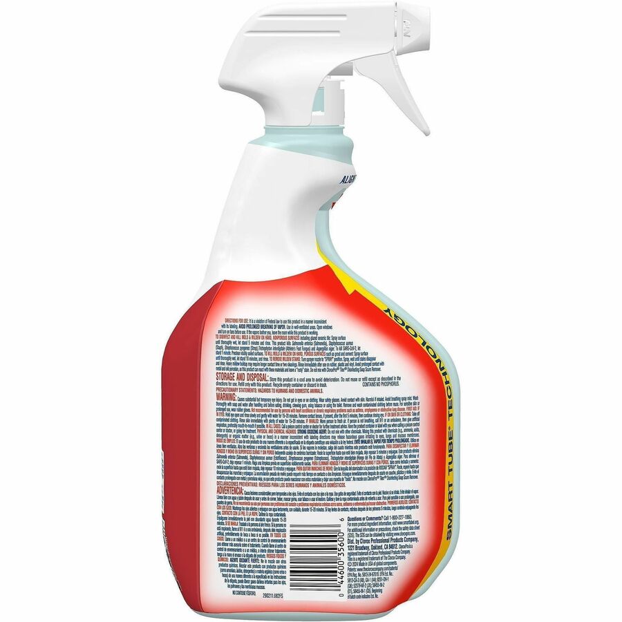 CloroxPro™ Tilex Disinfecting Instant Mold and Mildew Remover Spray - Rear