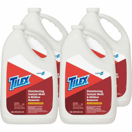 CloroxPro™ Tilex Mold & Mildew Remover Refill - 128 fl oz - Multipurpose - 4 / Carton - Disinfectants
