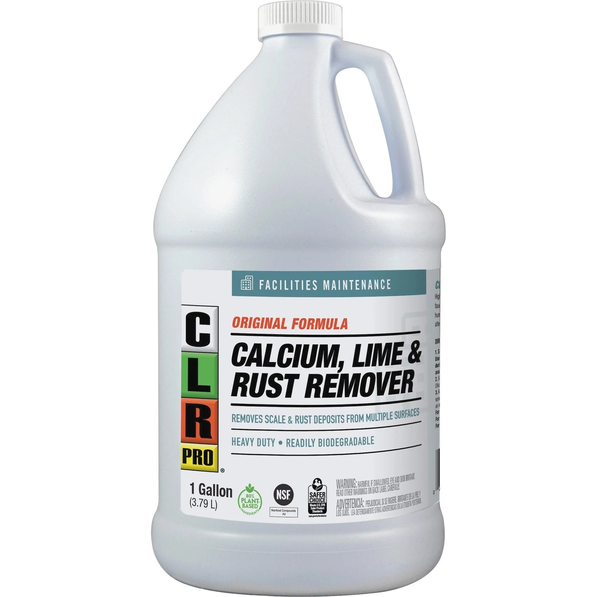 CLR Pro LLC Calcium/Lime/Rust Cleaner - 128 fl oz - Fast Acting & Phosphate-free - Specialty Cleaners