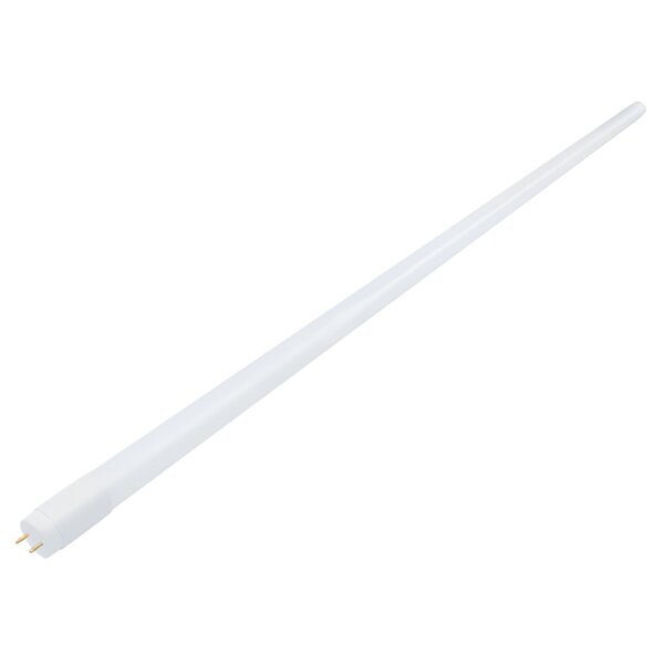 Commercial LED 4' Tube-T8 Type A&B Frosted Lens Glass Tube 5000K (25 Pack)