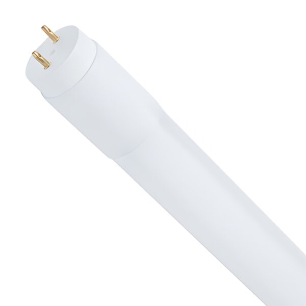 Commercial LED 4' Tube-T8 Type A&B Frosted Lens Glass Tube 5000K (25 Pack)