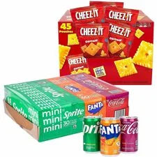 Coca-Cola Multi Snack Pack: Convenient Variety in 1 Carton - Snacks