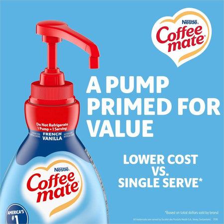 Coffee mate French Vanilla Liquid Concentrate Coffee Creamer - Pump Bottle - Alternate-Image7