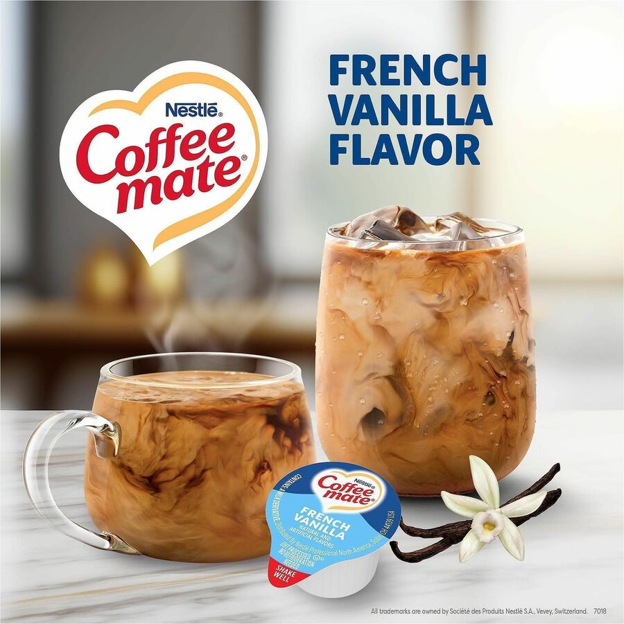 Coffee mate French Vanilla Nondairy Liquid Creamer Singles - Alternate-Image1