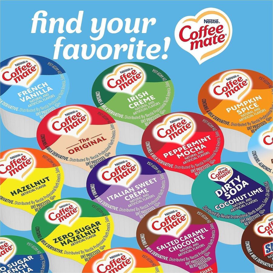 Coffee mate French Vanilla Nondairy Liquid Creamer Singles - Alternate-Image7