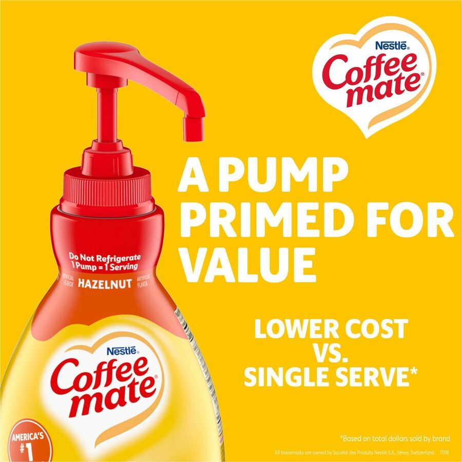Coffee mate Hazelnut Liquid Concentrate Coffee Creamer - Pump Bottle - Alternate-Image5