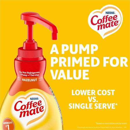 Coffee mate Hazelnut Liquid Concentrate Coffee Creamer - Pump Bottle - Alternate-Image5