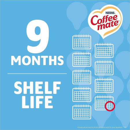 Coffee mate Liquid Creamer Singles - French Vanilla Flavor - 1 Serving - 360 / Carton - Creamers