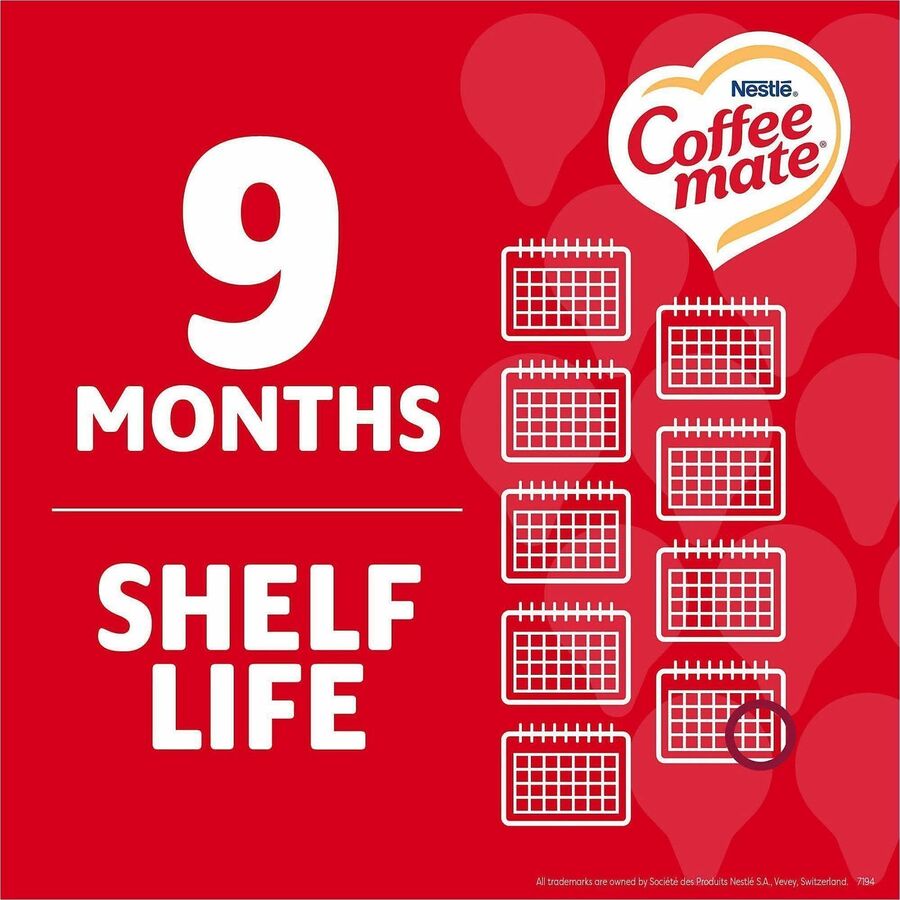 Coffee mate Liquid Creamer Singles - Italian Sweet Creme Salted Caramel Chocolate Vanilla Rich Gelato Flavor - Creamers