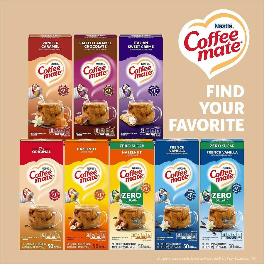 Coffee mate Original Nondairy Liquid Creamer Singles - Alternate-Image7