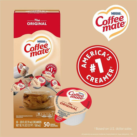 Coffee mate Original Nondairy Liquid Creamer Singles - Alternate-Image8
