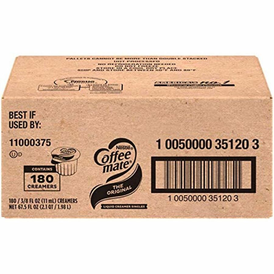 Coffee mate Original Nondairy Liquid Creamer Singles - Front
