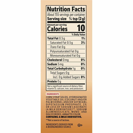 Coffee mate Original Powdered Coffee Creamer Canister - Rear