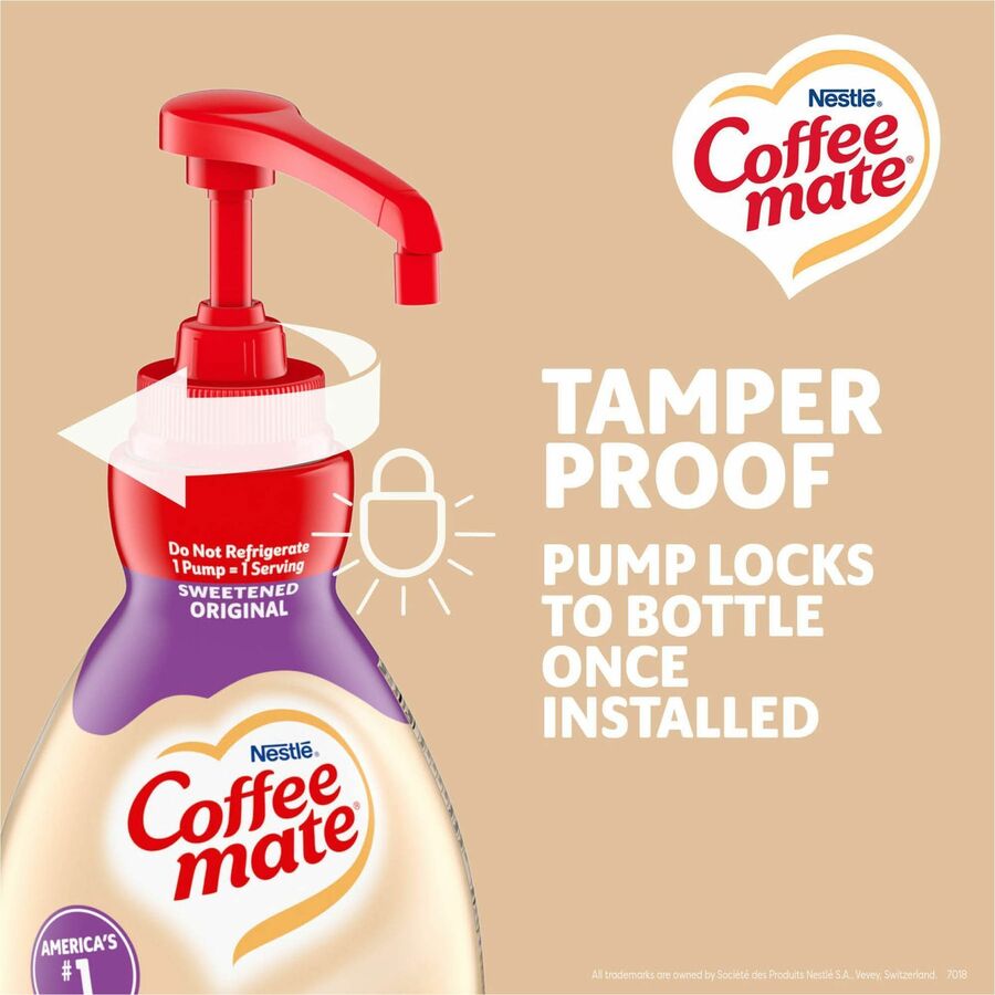 Coffee mate Sweetened Original Liquid Concentrate Coffee Creamer - Pump Bottle - Alternate-Image6