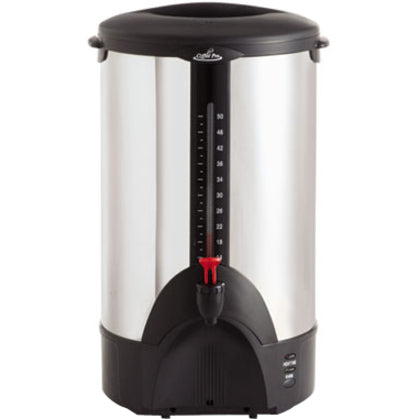 Coffee Pro 50-cup Stainless Steel Urn/Coffeemaker - 50 Cup(s) - Multi-serve - Body - Makers & Warmers