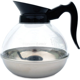 Coffee Pro Unbreakable 12-cup Decanter - Polycarbonate Stainless Steel Phenolic Plastic Body - 1 Each - Pots & Servers