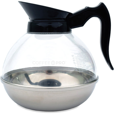 Coffee Pro Unbreakable 12-cup Decanter - Polycarbonate Stainless Steel Phenolic Plastic Body - 1 Each - Pots & Servers
