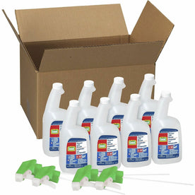 Comet Cleaner with Bleach: Multi-Surface 32 fl oz - Grease Soil Mold Mildew Stain Remover - 8/Carton - Disinfectants
