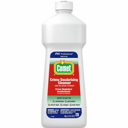 Comet Creme Deodorizing Cleanser - 32 fl oz - Non-Scratching Formula - Multipurpose Cleaners