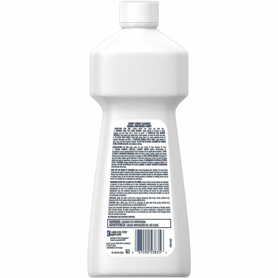 Comet Creme Deodorizing Cleanser - Rear