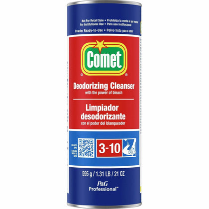 Comet Deodorizing Cleanser: Hard Surface Cleaner - 21 oz - Non-staining - Specialty Cleaners