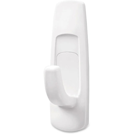 Command Large Utility Hook Value Pack - 5 lb Capacity - White - 3/Pack - Mounting Tape & Putty