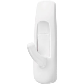 Command Medium Utility Hooks - 3 lb (1.36 kg) Capacity - White - 37 / Box - Mounting Tape & Putty