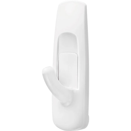 Command Medium Utility Hooks - 3 lb Capacity - White - 37/Box - Mounting Tape & Putty