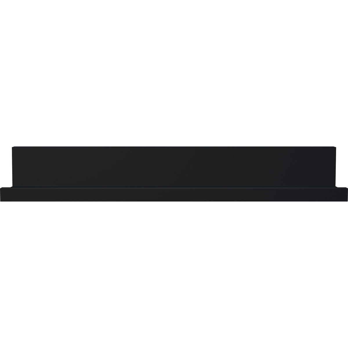 Command Picture Ledge - 3’’ Height x Width 21’’ Depth - Plastic - Gray - 1 Each - Mounting Tape & Putty
