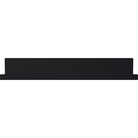 Command Picture Ledge - 3’’ Height x Width 21’’ Depth - Plastic - Gray - 1 Each - Mounting Tape & Putty