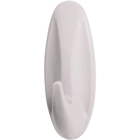 Command Small/Medium Designer Hook Value Pack - 3 lb (1.36 kg) Capacity - White - 4 / Mounting Tape & Putty
