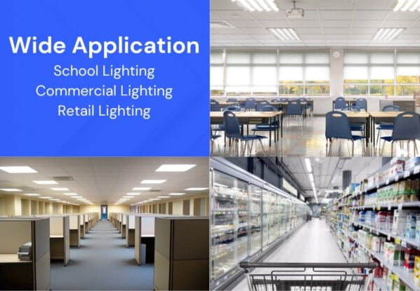 Commercial LED 2 ft. LED T8 Tube- Type B - Ballast Bypass - Single or Double Ended Wiring - 9W, 1,200 Lumens, 4000K (25pk)