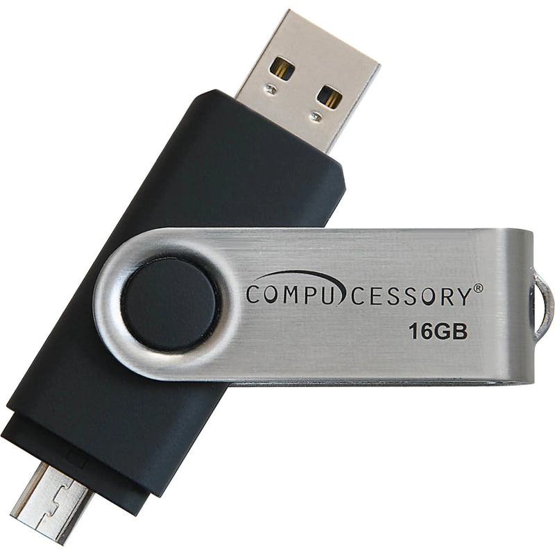 Compucessory 16GB USB 2.0 Flash Drive - Reliable Storage Solution - Memory & Drives