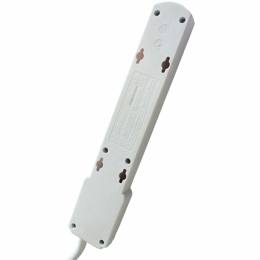 Compucessory 6-Outlet Strip Office Surge Protector - Top
