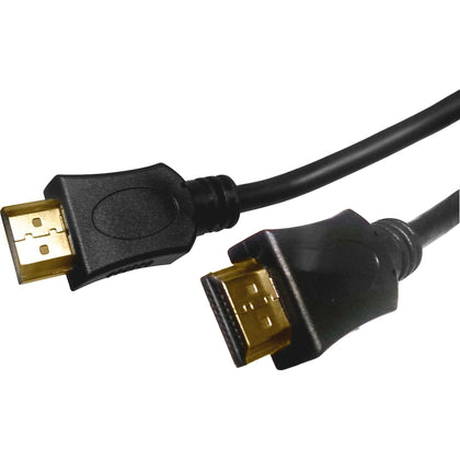 Compucessory 6ft HDMI A/V Cable for Desktop Monitor TV - Male to - Black - Audio/Video Cables & Accessories