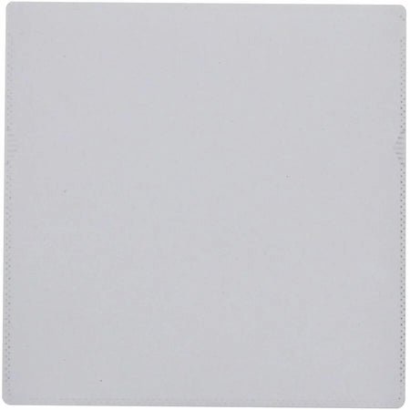 Compucessory CD/DVD Holders: Self-Adhesive Poly White 50-Pack - Electronic Accessories