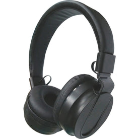 Compucessory Deluxe Stereo Headphones: Wired Binaural Over-the-head - Black - Headphones