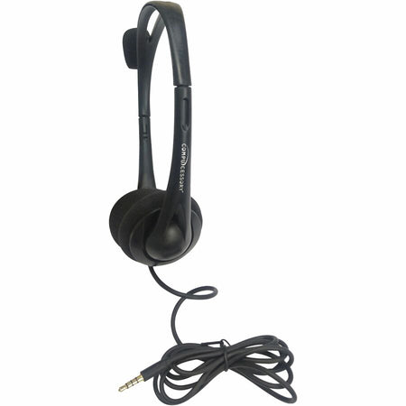 Compucessory Lightweight Stereo Headphones with Mic - Left
