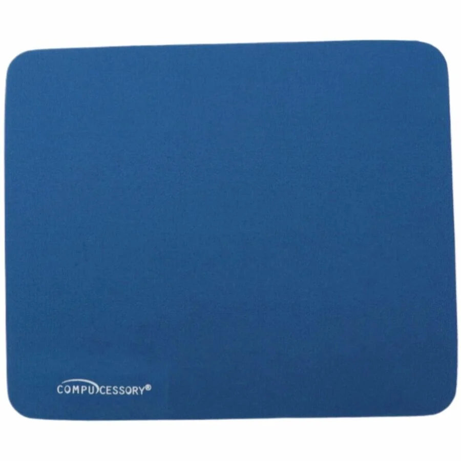 Compucessory Mouse Pad: Smooth Cloth Nonskid - Blue - 9.50’’ x 8.50’’ - Pads & Wrist Rests