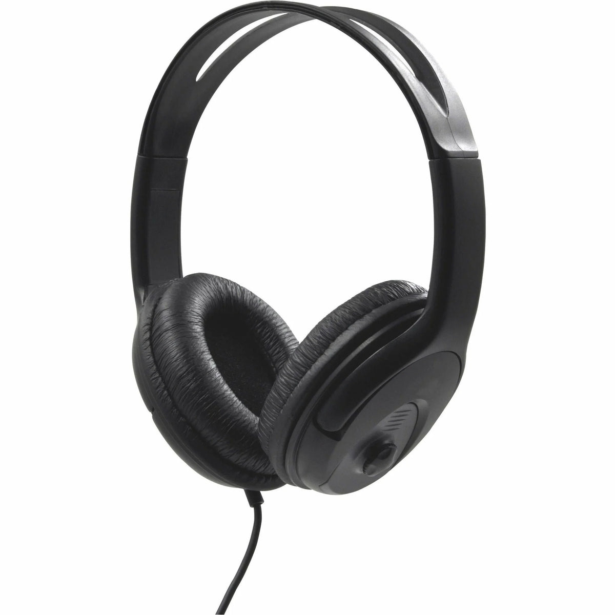 Compucessory Stereo Headset with Microphone - Wired Binaural Headphones