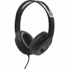 Compucessory Stereo Headset with Microphone - Wired Binaural Headphones