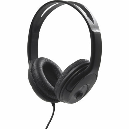 Compucessory Stereo Headset with Microphone - Wired Binaural Headphones