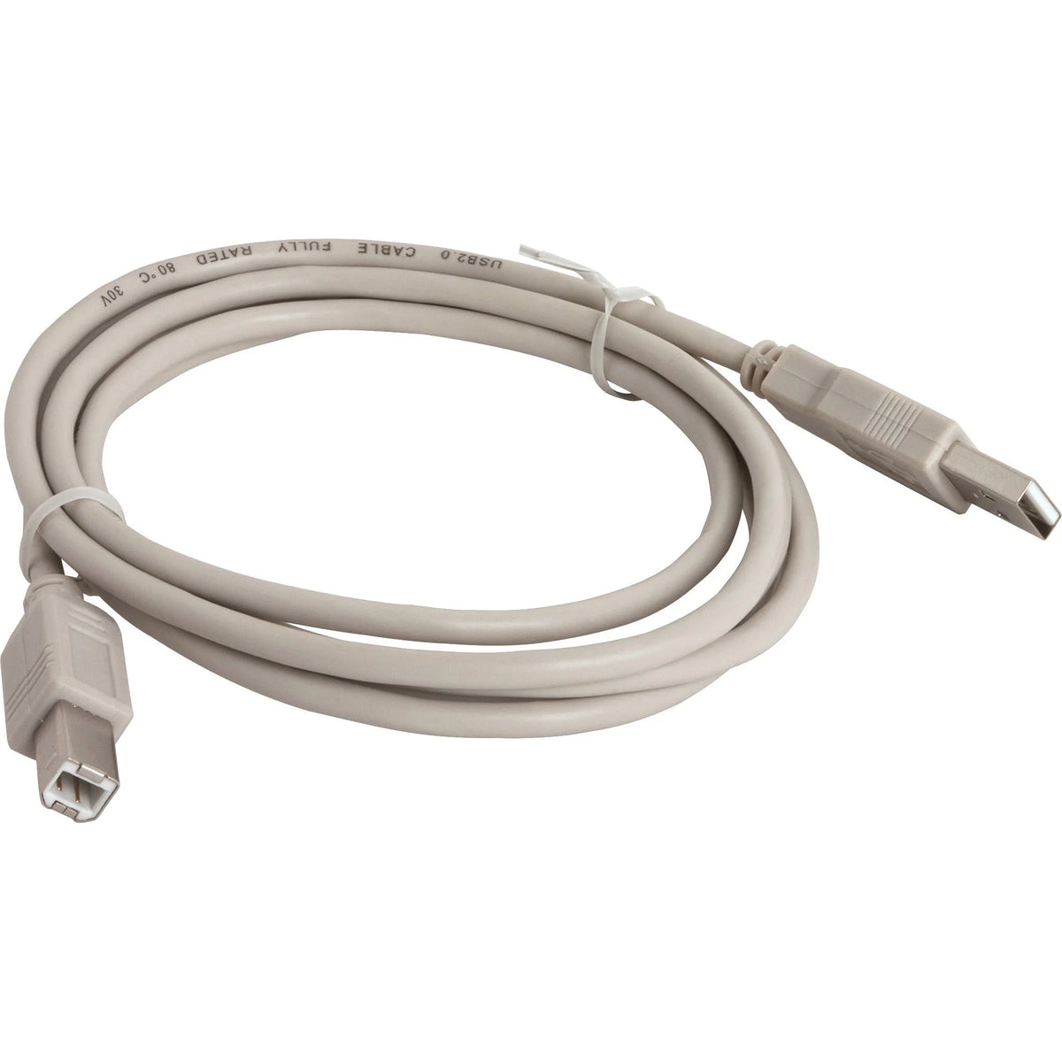 Compucessory USB 2.0 A-B Printer Cable - 6ft Data Transfer - Electronic Accessories