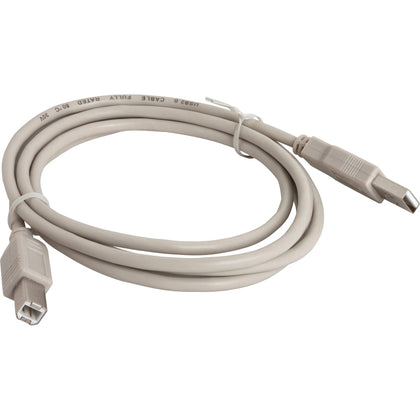 Compucessory USB 2.0 A-B Printer Cable - 6ft Data Transfer - Electronic Accessories